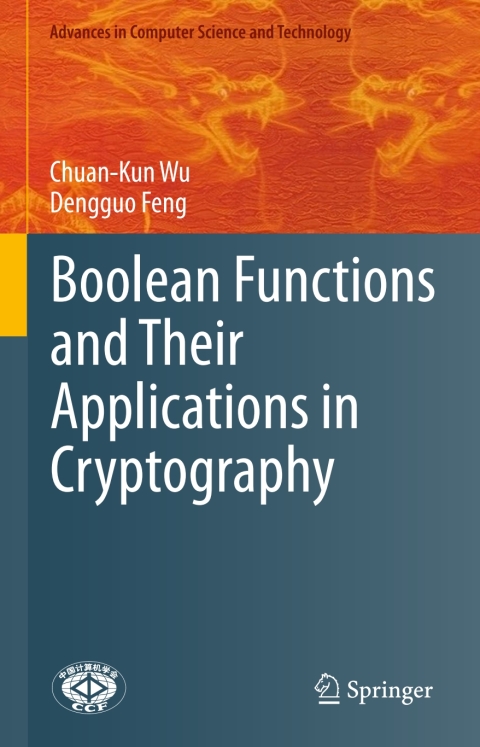 Cover image for book Boolean Functions and Their Applications in Cryptography