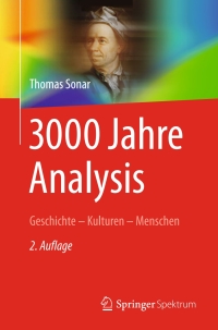 Cover image: 3000 Jahre Analysis 2nd edition 9783662489178