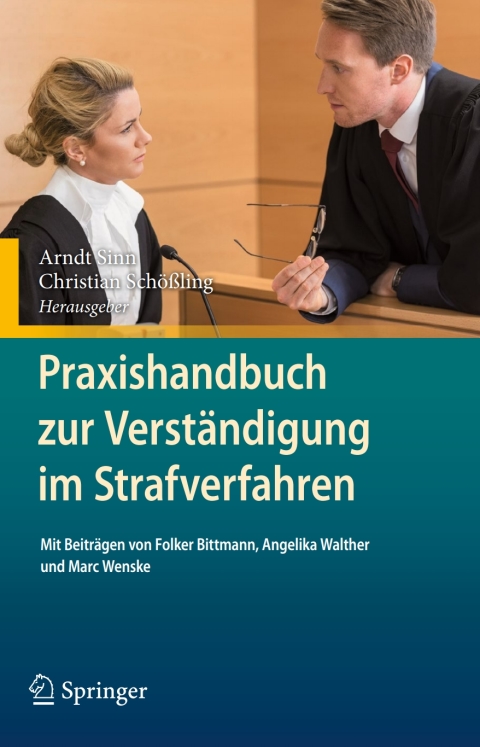 Cover image for book Praxishandbuch zur Verständigung im Strafverfahren