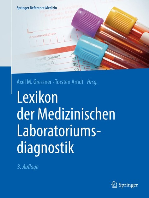 Cover image for book Lexikon der Medizinischen Laboratoriumsdiagnostik