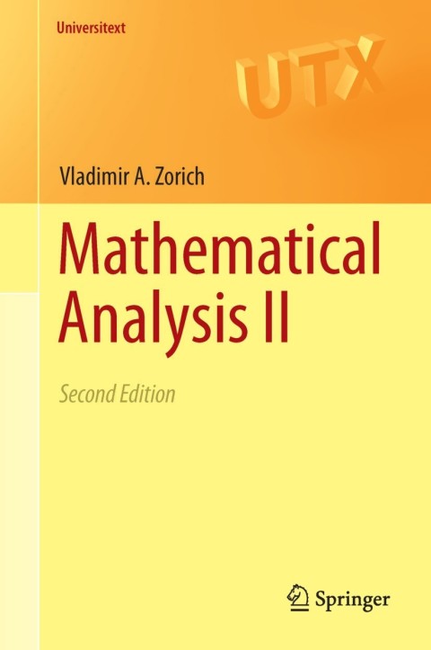 Cover image for book Mathematical Analysis II