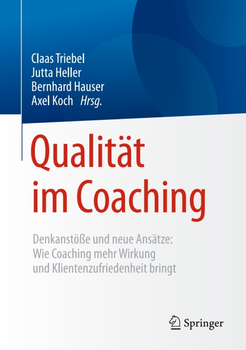 Cover image for book Qualität im Coaching