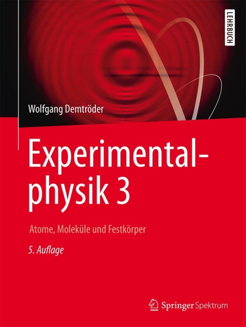 Cover image for book Experimentalphysik 3