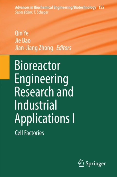 Cover image for book Bioreactor Engineering Research and Industrial Applications I