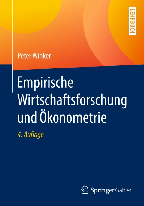 Cover image for book Empirische Wirtschaftsforschung und Ökonometrie