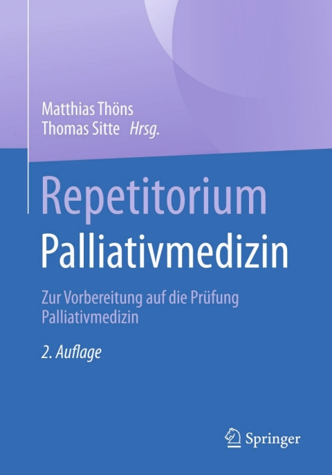 Cover image for book Repetitorium Palliativmedizin