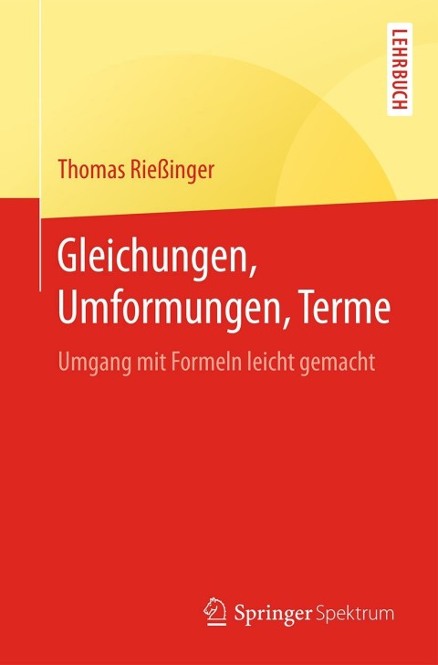 Cover image for book Gleichungen, Umformungen, Terme