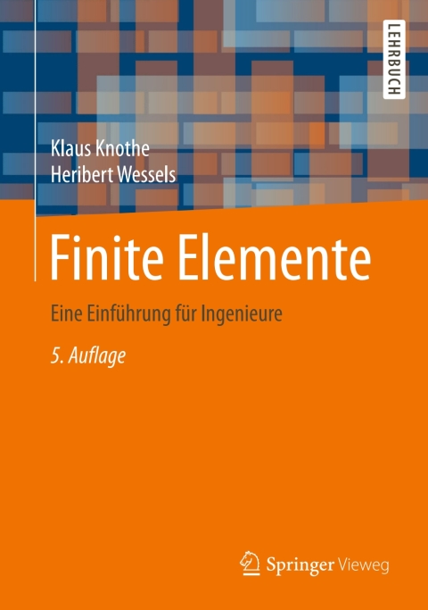 Cover image for book Finite Elemente