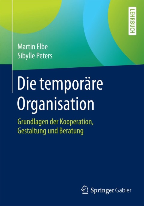Cover image for book Die temporäre Organisation