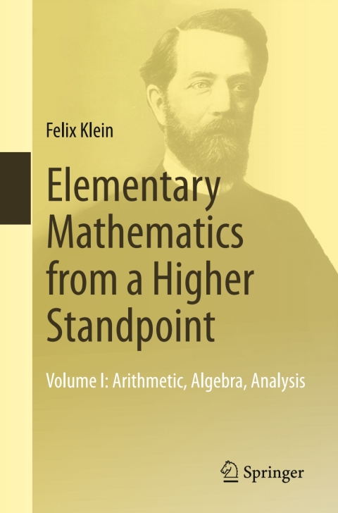 Cover image for book Elementary Mathematics from a Higher Standpoint