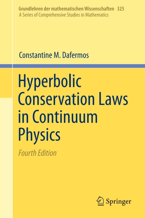 Cover image for book Hyperbolic Conservation Laws in Continuum Physics