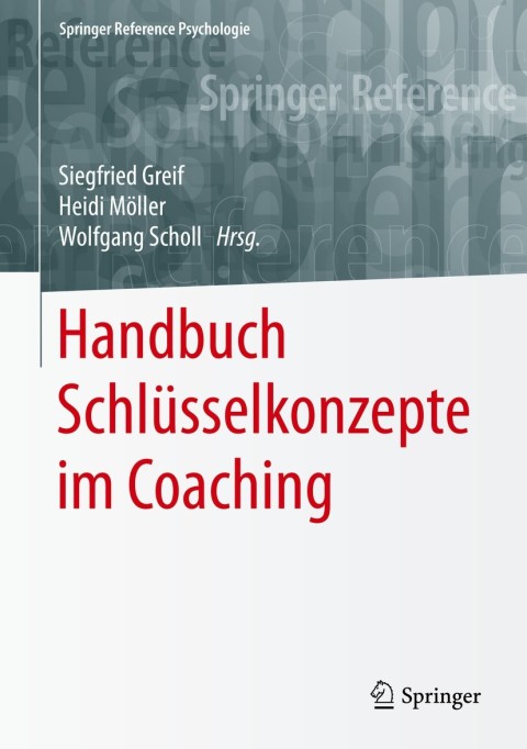 Cover image for book Handbuch Schlüsselkonzepte im Coaching