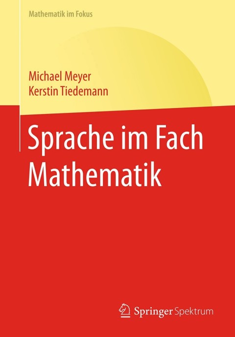 Cover image for book Sprache im Fach Mathematik