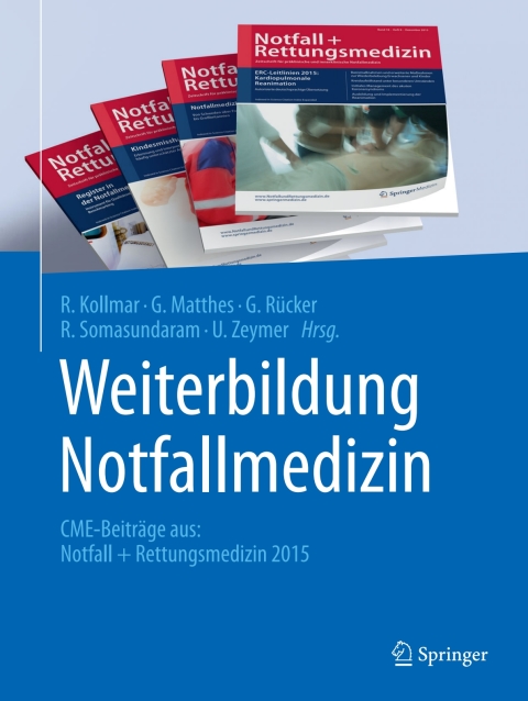 Cover image for book Weiterbildung Notfallmedizin
