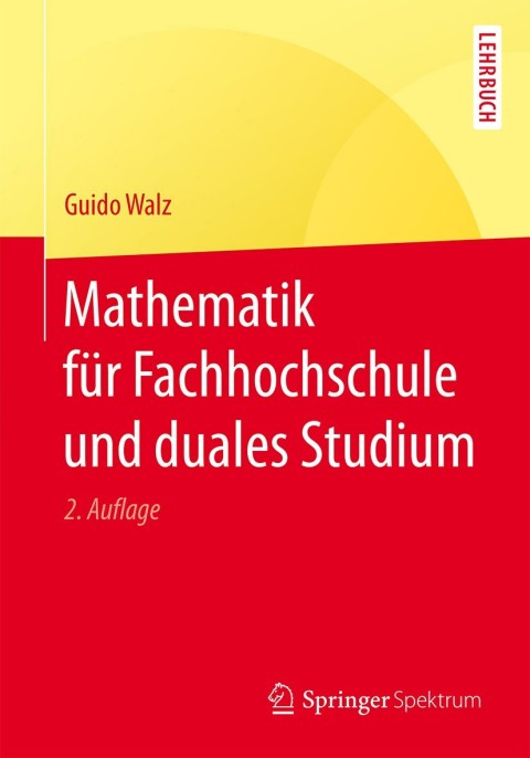 Cover image for book Mathematik für Fachhochschule und duales Studium