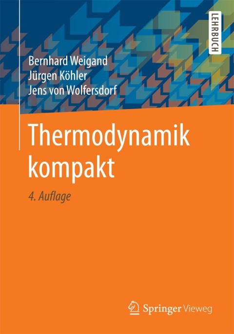 Cover image for book Thermodynamik kompakt