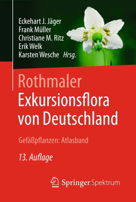 Cover image for book Rothmaler - Exkursionsflora von Deutschland, Gefäßpflanzen: Atlasband