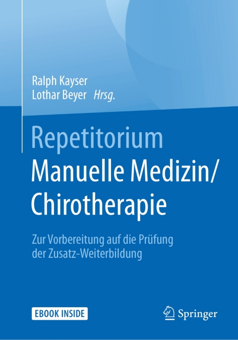 Cover image for book Repetitorium Manuelle Medizin/Chirotherapie