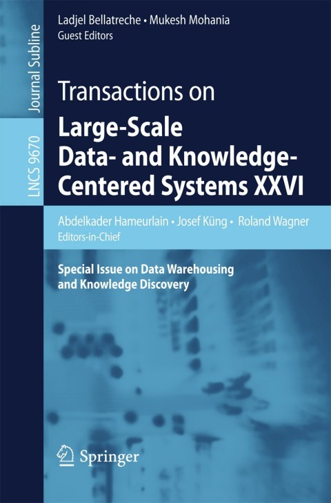 Cover image for book Transactions on Large-Scale Data- and Knowledge-Centered Systems XXVI