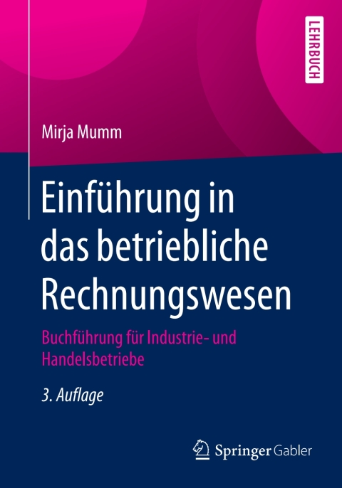 Cover image for book Einführung in das betriebliche Rechnungswesen