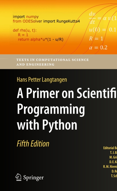 Cover image for book A Primer on Scientific Programming with Python