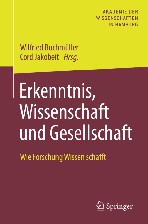 Cover image for book Erkenntnis, Wissenschaft und Gesellschaft