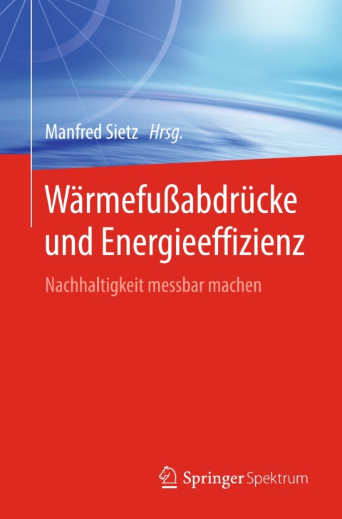 Cover image for book Wärmefußabdrücke und Energieeffizienz