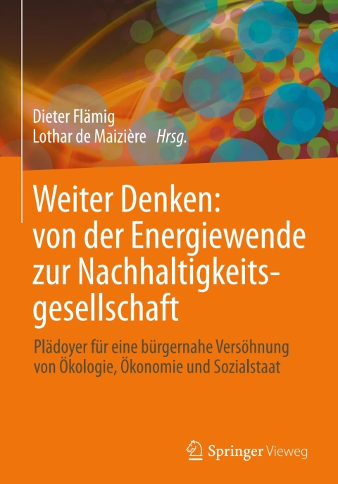 Cover image for book Weiter Denken: von der Energiewende zur Nachhaltigkeitsgesellschaft