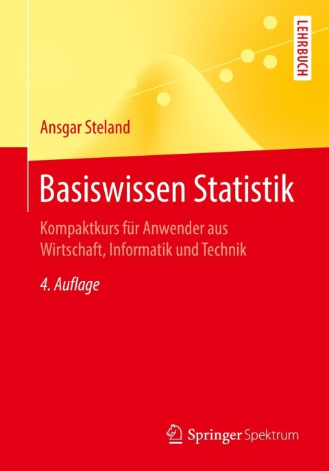 Cover image for book Basiswissen Statistik