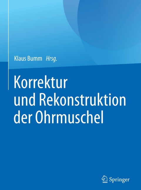 Cover image for book Korrektur und Rekonstruktion der Ohrmuschel