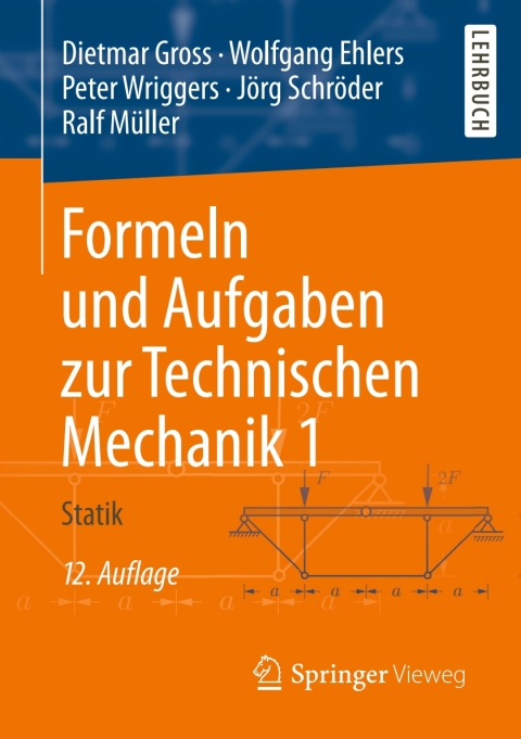 Cover image for book Formeln und Aufgaben zur Technischen Mechanik 1