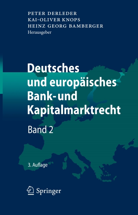 Cover image for book Deutsches und europäisches Bank- und Kapitalmarktrecht