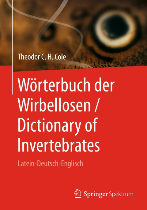 Cover image for book Wörterbuch der Wirbellosen / Dictionary of Invertebrates