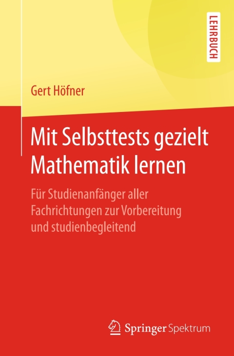 Cover image for book Mit Selbsttests gezielt Mathematik lernen