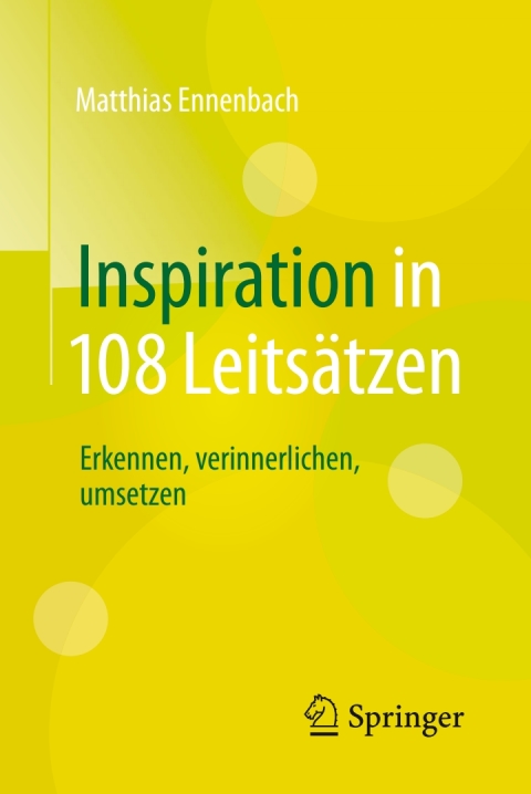 Cover image for book Inspiration in 108 Leitsätzen
