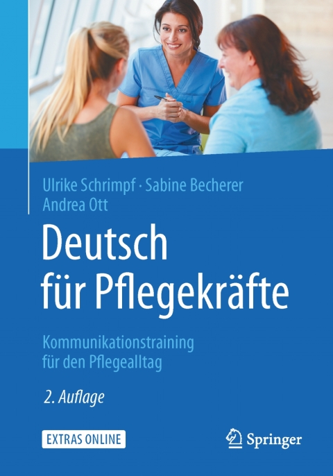 Cover image for book Deutsch für Pflegekräfte
