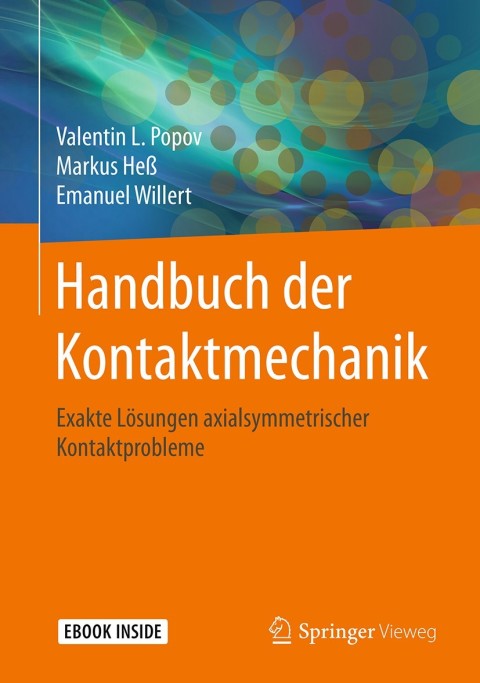 Cover image for book Handbuch der Kontaktmechanik
