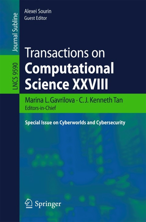 Cover image for book Transactions on Computational Science XXVIII