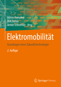 صورة الغلاف: Elektromobilität 2nd edition 9783662531365