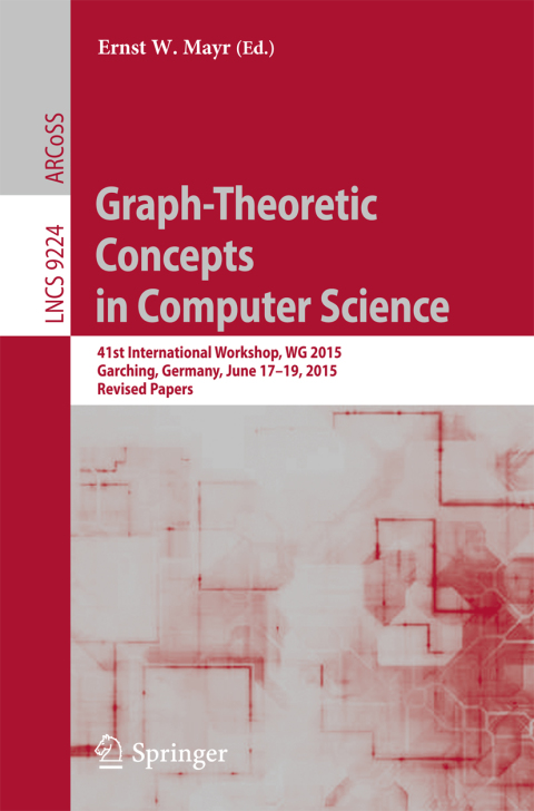 Cover image for book Graph-Theoretic Concepts in Computer Science
