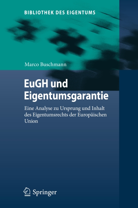 Cover image for book EuGH und Eigentumsgarantie