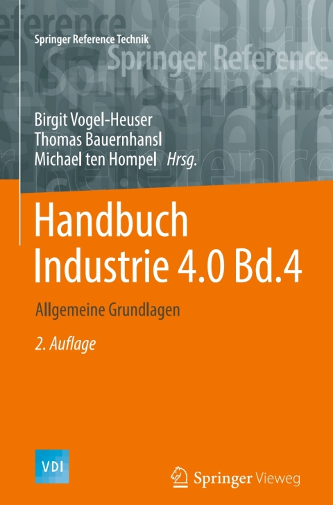 Cover image for book Handbuch Industrie 4.0 Bd.4