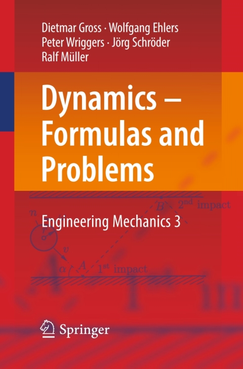 Cover image for book Dynamics – Formulas and Problems