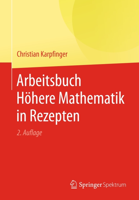 Cover image for book Arbeitsbuch Höhere Mathematik in Rezepten