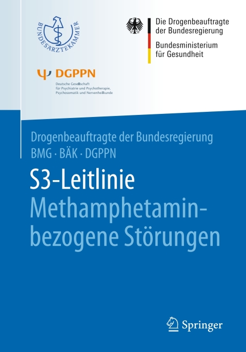 Cover image for book S3-Leitlinie Methamphetamin-bezogene Störungen