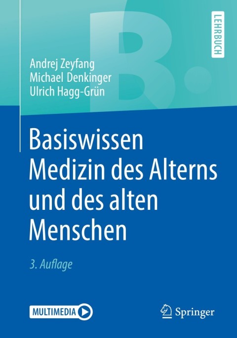 Cover image for book Basiswissen Medizin des Alterns und des alten Menschen