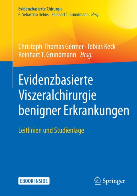 Cover image for book Evidenzbasierte Viszeralchirurgie benigner Erkrankungen