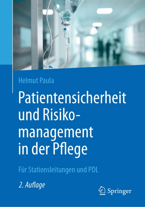 Cover image for book Patientensicherheit und Risikomanagement in der Pflege