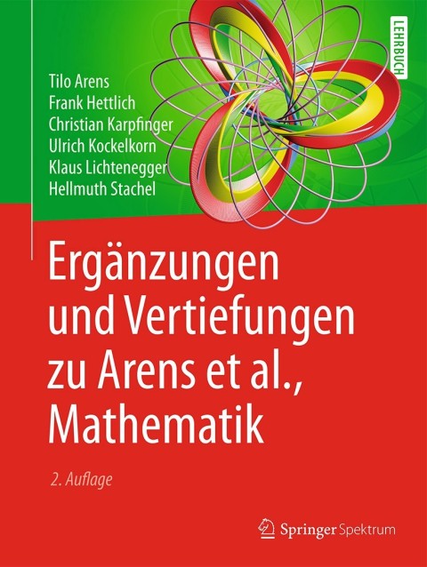 Cover image for book Ergänzungen und Vertiefungen zu Arens et al., Mathematik