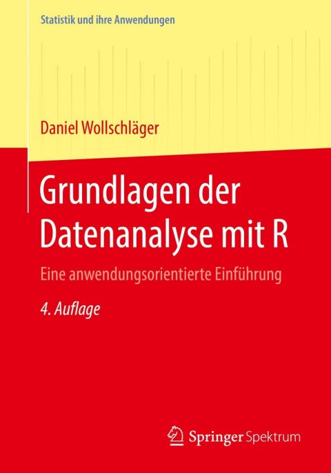 Cover image for book Grundlagen der Datenanalyse mit R